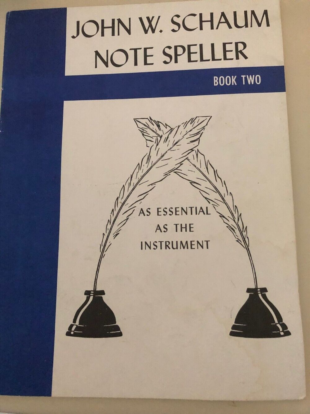 John W. Schaum Note Speller Book Two Sheet Music Vintage